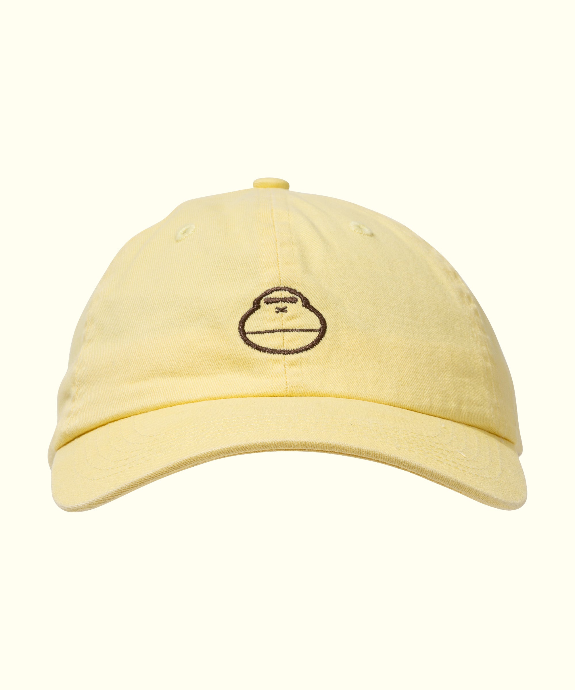 Yellow dad hat with a simple, stylish design, perfect for casual wear, and effortless hair day solutions by Sun Bum.